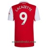 Arsenal Lacazette 9 Hjemme 22-23 - Herre Fotballdrakt